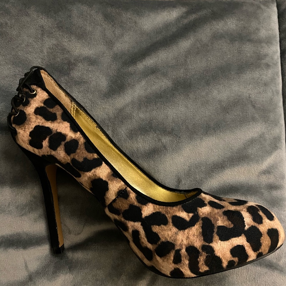 Leopard Print Heels